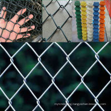 cheap PVC coated rhombus wire net fence price